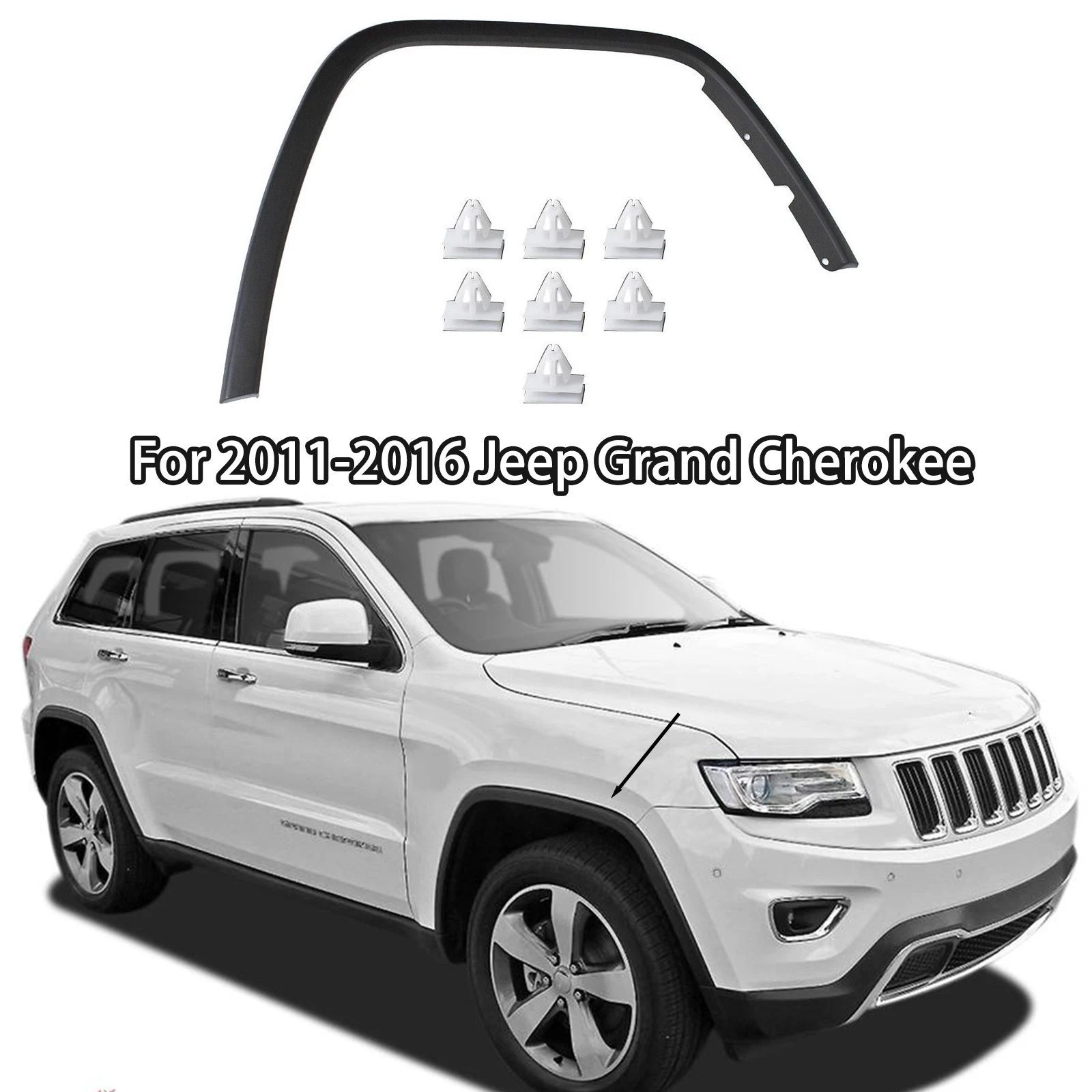 Переднее крыло, раскладное колесо для 2011 2012-2016 Jeep Grand Cherokee 1MP38RXFAE/CH1291106 1MP39RXFAE/CH1290106 
Переднее крыло, раскладное колесо для 2011 2012-2016 Jeep Grand Cherokee 1MP38RXFAE/CH1291106 1MP39RXFAE/CH1290106