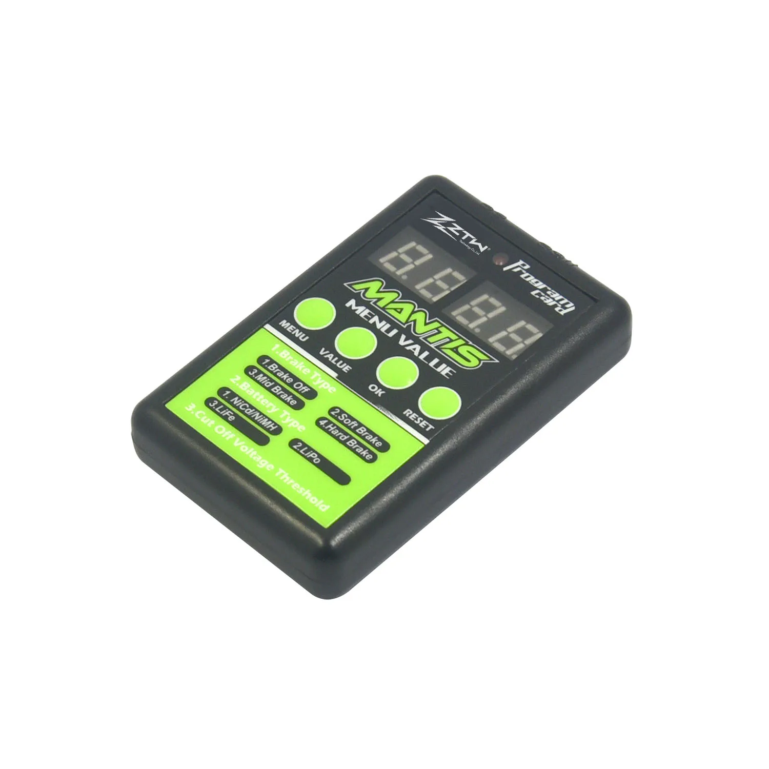 ZTW LED Programming Card for Mantis Series ESC Brushless Speed Controller RC Model Parts
ZTW LED Programming Card for Mantis Series ESC Brushless Speed Controller RC Model Parts