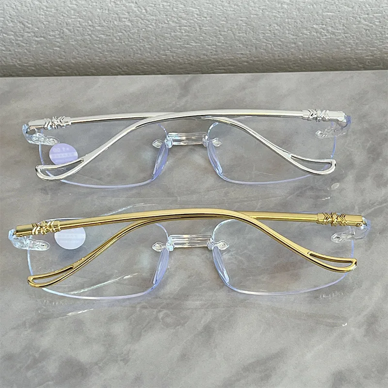 Luxury Diamond Cut Reading Glasses Women Rimless Anti Blue Light Eyeglasses Ladies Plus Prescription Eyewear Diopter 1.0 To +4.0 8 Mallzona Sefe80152781644ae9fd86cebd567534cB Luxury Diamond Cut Reading Glasses Women Rimless Anti Blue Light Eyeglasses Ladies Plus Prescription Eyewear Diopter 1.0 To +4.0 Mallzona