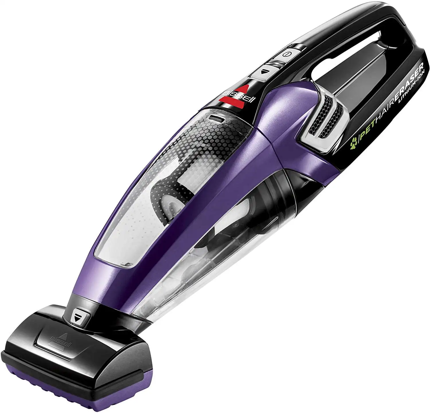 BISSELL Pet Hair Eraser Lithium Ion Cordless Hand Vacuum, Purple Pet Hair Eraser Lithium Ion Cordless Hand Vacuum, Purple
BISSELL Pet Hair Eraser Lithium Ion Cordless Hand Vacuum, Purple Pet Hair Eraser Lithium Ion Cordless Hand Vacuum, Purple