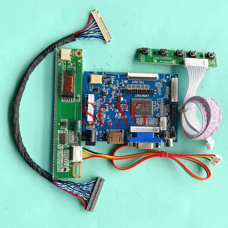 Плата контроллера экрана для ноутбука B133EW01 LP133WX1, 1CCFL AV VGA HDMI-совместимый Комплект «сделай сам» LVDS 30 Pin 1280*800 13,3"
Плата контроллера экрана для ноутбука B133EW01 LP133WX1, 1CCFL AV VGA HDMI-совместимый Комплект «сделай сам» LVDS 30 Pin 1280*800 13,3"