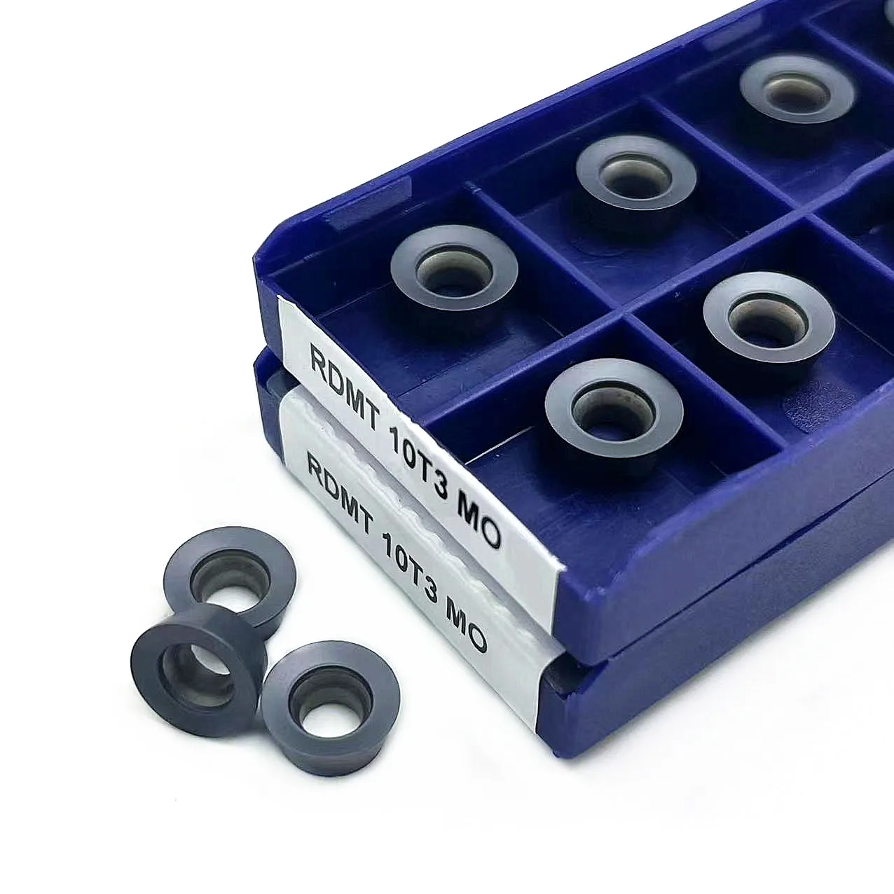 RDMT1204 MO RDMT10T3 MO LT30 Carbide Blade External Turning Tool CNC Lathe Tools Milling Inserts, For Stainless Steel Processing
RDMT1204 MO RDMT10T3 MO LT30 Carbide Blade External Turning Tool CNC Lathe Tools Milling Inserts, For Stainless Steel Processing