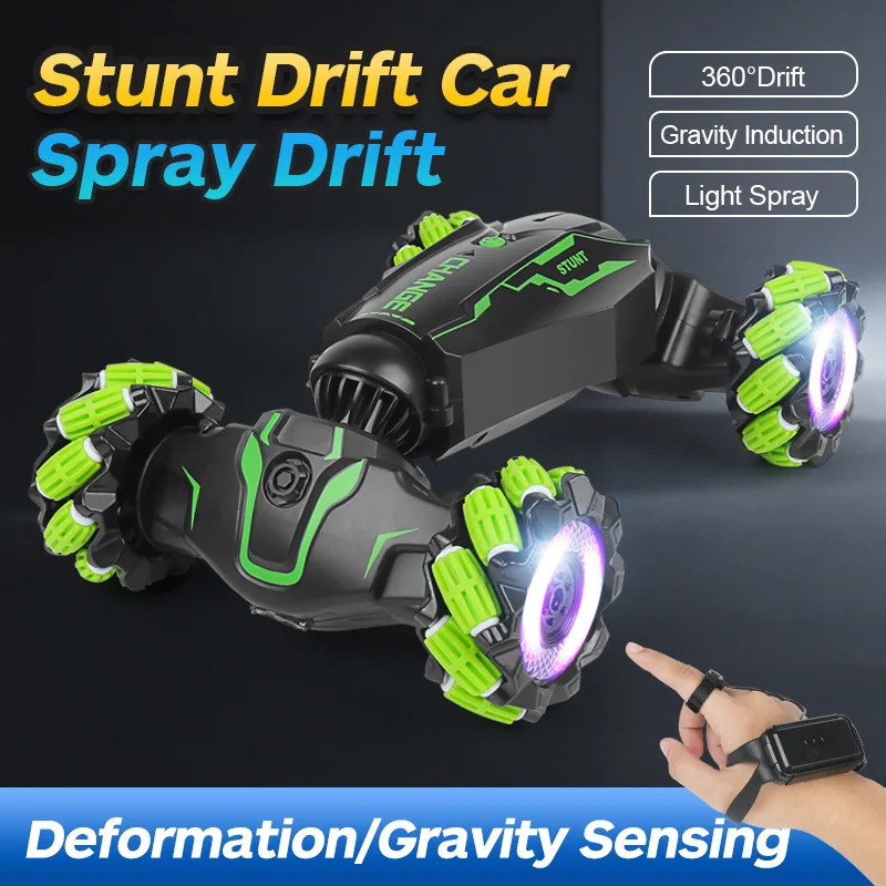 Remote Control Twist Car Light Spray Gesture Sensing Climbing Off-Road Vehicle Sideways Drift Stunt Boy Toys Children's Toys
Remote Control Twist Car Light Spray Gesture Sensing Climbing Off-Road Vehicle Sideways Drift Stunt Boy Toys Children's Toys