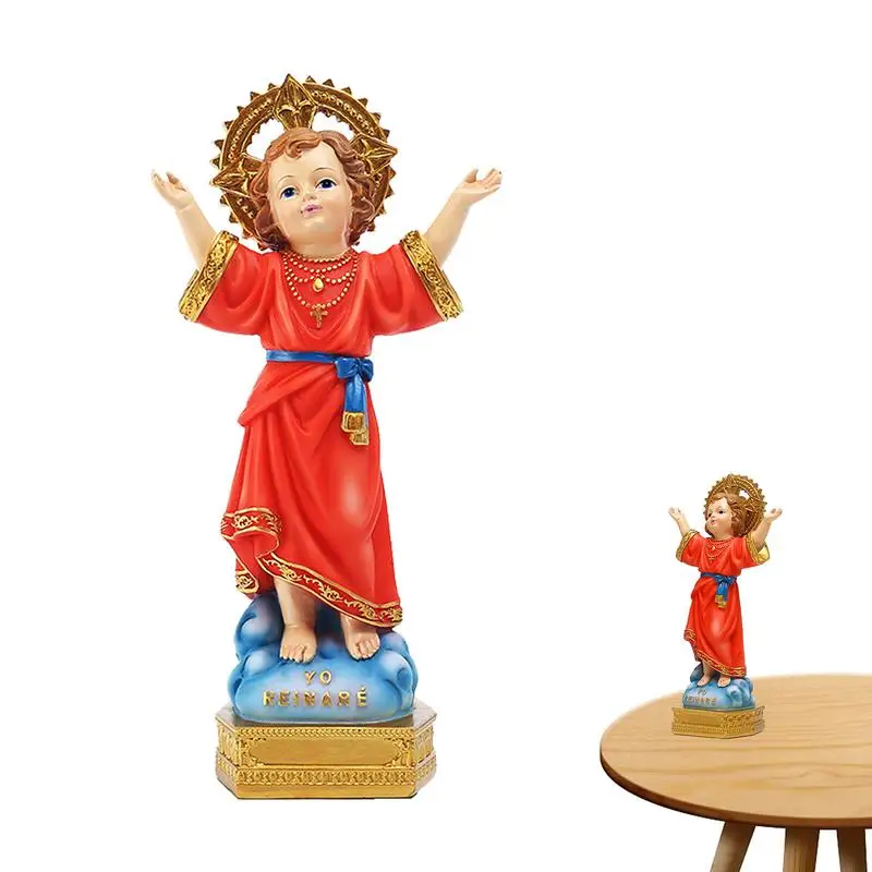 Divine Nino Child Jesus Statue Great Catholic Gift for Baptism First Holy Communion Weddings Housewarming Christian Home Decor
Divine Nino Child Jesus Statue Great Catholic Gift for Baptism First Holy Communion Weddings Housewarming Christian Home Decor