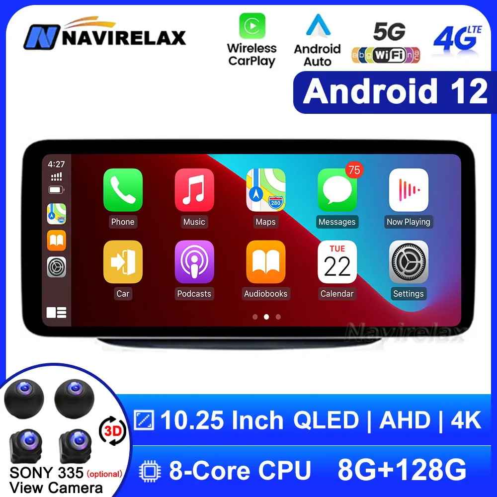 10.25 Inch Android 12 For Benz B W246 2012-2018 Car Radio Accessories Auto Touch Screen Carplay Monitors Audio Multimedia Player
10.25 Inch Android 12 For Benz B W246 2012-2018 Car Radio Accessories Auto Touch Screen Carplay Monitors Audio Multimedia Player