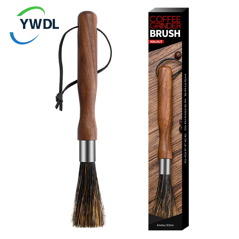 YWDL Natural Bristle Coffee Machine Cleaning Brush Black Walnut Wood Coffee Grinder Brush Kitchen Espresso Maker Cleaner Tool
YWDL Natural Bristle Coffee Machine Cleaning Brush Black Walnut Wood Coffee Grinder Brush Kitchen Espresso Maker Cleaner Tool