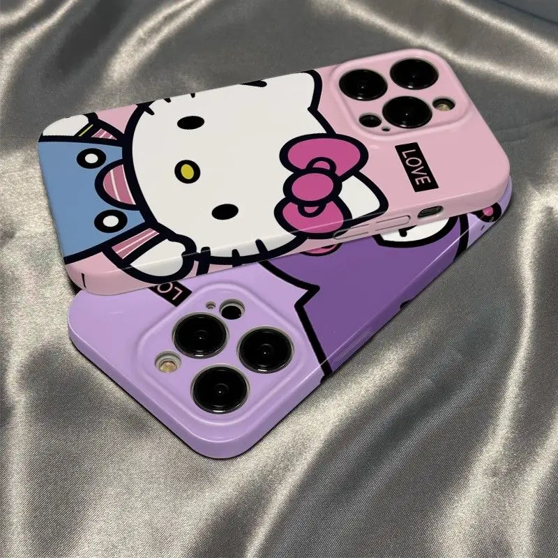 Kawaii Sanrio Anime Phone Case Cute Hello Kitty Kuromi Cartoon Fashion Doodle All Inclusive Acrylic Hard Phone Case Gifts Girls
Kawaii Sanrio Anime Phone Case Cute Hello Kitty Kuromi Cartoon Fashion Doodle All Inclusive Acrylic Hard Phone Case Gifts Girls