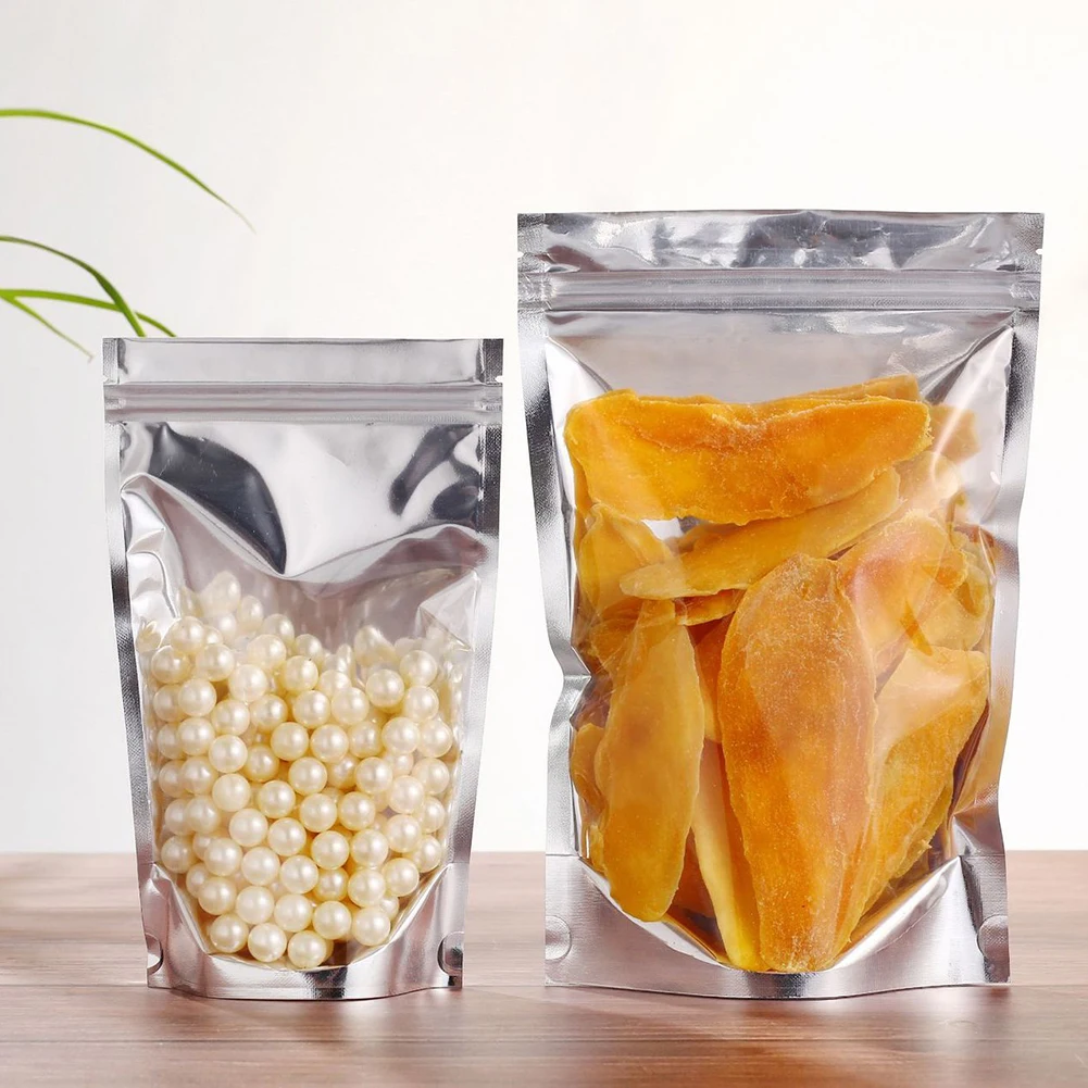 25pcs/lot Aluminum Sealing Bag Ziplocking Bags Resealable Self Sealing Pouch For Cookies Tea Nuts Dried Fruits And Dried Flower
25pcs/lot Aluminum Sealing Bag Ziplocking Bags Resealable Self Sealing Pouch For Cookies Tea Nuts Dried Fruits And Dried Flower