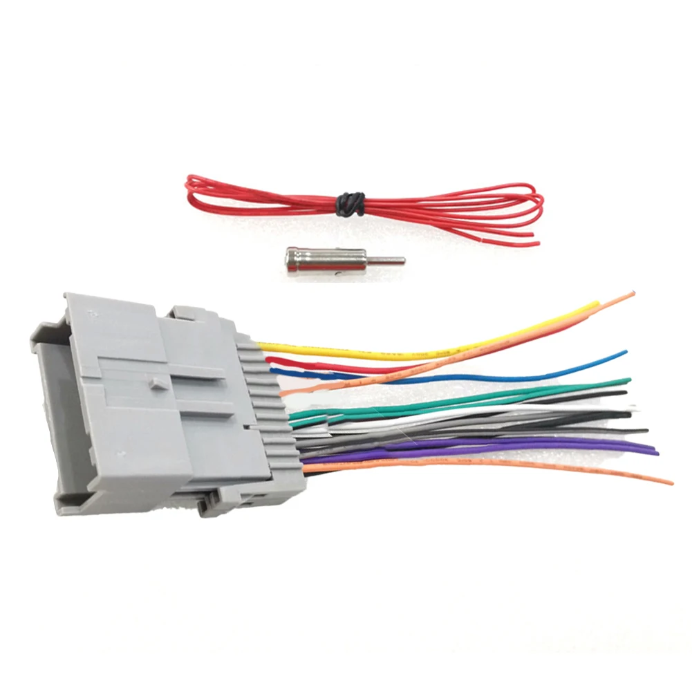 Car Radio Wire Harness Adapter for Buick For Chevy For GMC Ensures Proper Functionality Compatible with Multiple Models
Car Radio Wire Harness Adapter for Buick For Chevy For GMC Ensures Proper Functionality Compatible with Multiple Models