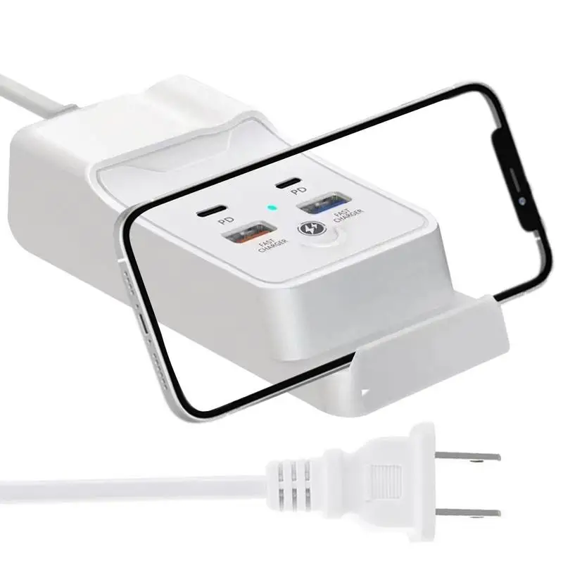 Блок зарядного устройства USB PD20W с несколькими USB-портами, гибкий блок для быстрой зарядки с подставкой для телефона, надежный и
Блок зарядного устройства USB PD20W с несколькими USB-портами, гибкий блок для быстрой зарядки с подставкой для телефона, надежный и