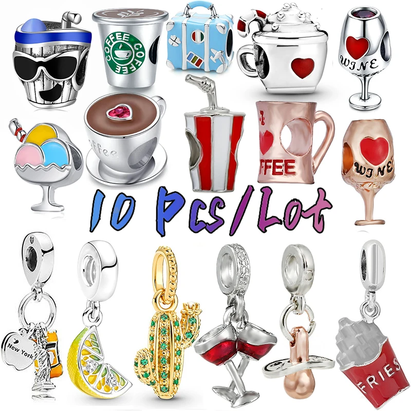 5-10Pcs/Lot Exquisite fruit pendant coffee cold drink wine glass beaded DIY original Women brand boutique jewelry making gift
5-10Pcs/Lot Exquisite fruit pendant coffee cold drink wine glass beaded DIY original Women brand boutique jewelry making gift