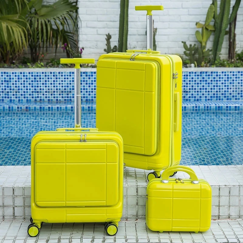 18/20/24 Inch ABS Multicolor Travel Suitcase On Wheels Carry On Luggage Set With Laptop Bag Trolley Rolling Luggage Bag Cabin
18/20/24 Inch ABS Multicolor Travel Suitcase On Wheels Carry On Luggage Set With Laptop Bag Trolley Rolling Luggage Bag Cabin