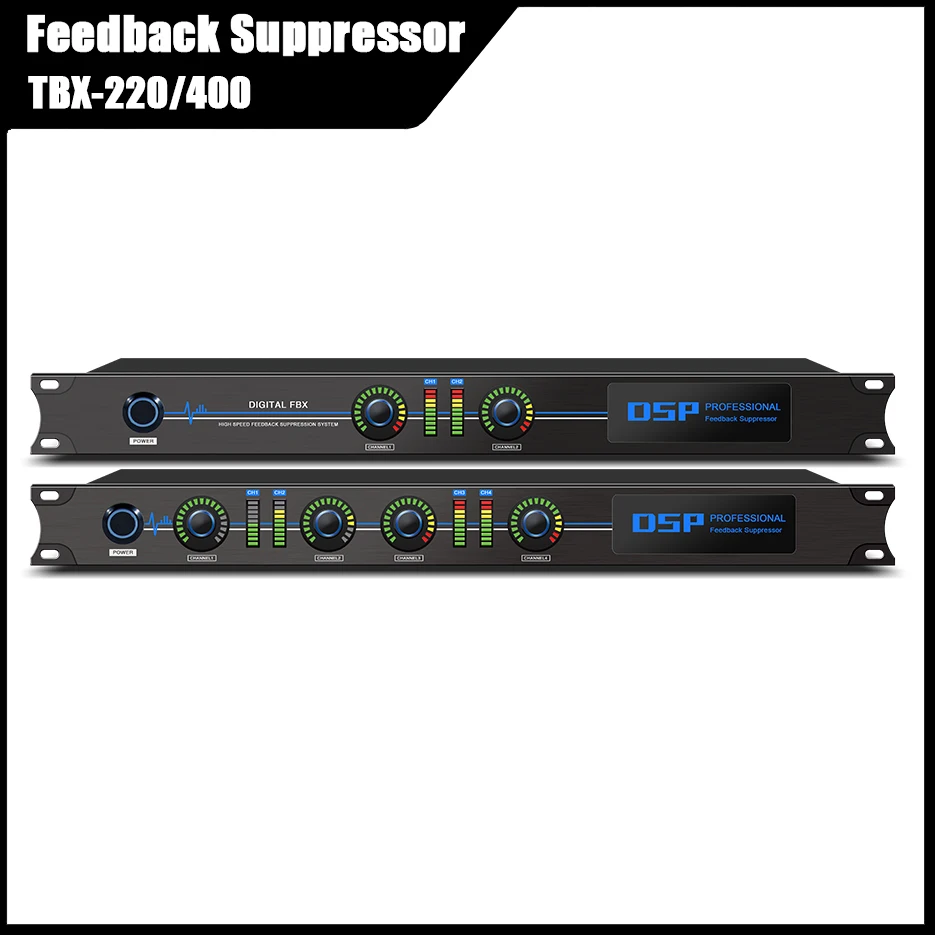 EIF-TBX220 TBX440 Professional 4-in And 4-out Digital Karaoke Audio Feedback Suppressor With LED Screen
EIF-TBX220 TBX440 Professional 4-in And 4-out Digital Karaoke Audio Feedback Suppressor With LED Screen