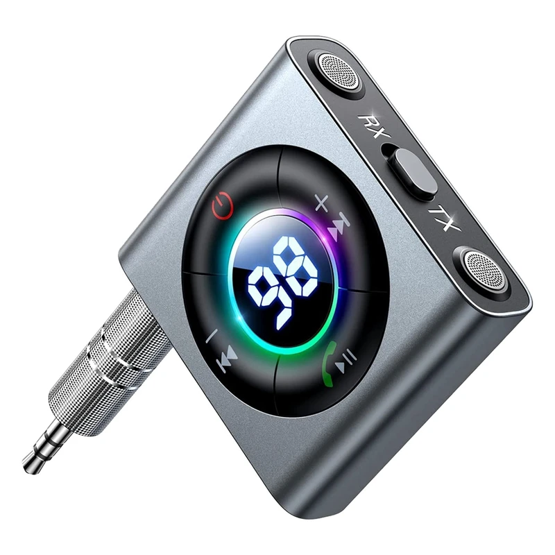 Приемник-передатчик Bluetooth 5,3 2 в 1 для автомобиля, аудио/ТВ/домашней стереосистемы/ПК/наушников/динамика, 1 шт.
Приемник-передатчик Bluetooth 5,3 2 в 1 для автомобиля, аудио/ТВ/домашней стереосистемы/ПК/наушников/динамика, 1 шт.