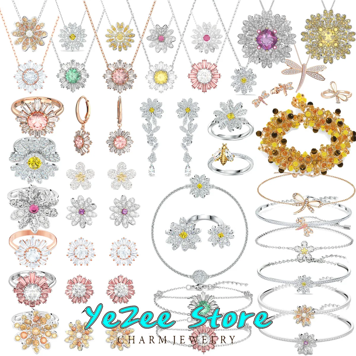 Original New Fine Fashion 2024 Ladies Jewelry Exquisite Tropical Luxury Eternal Flower Earring Bracelet Necklace Set Party Gifts
Original New Fine Fashion 2024 Ladies Jewelry Exquisite Tropical Luxury Eternal Flower Earring Bracelet Necklace Set Party Gifts