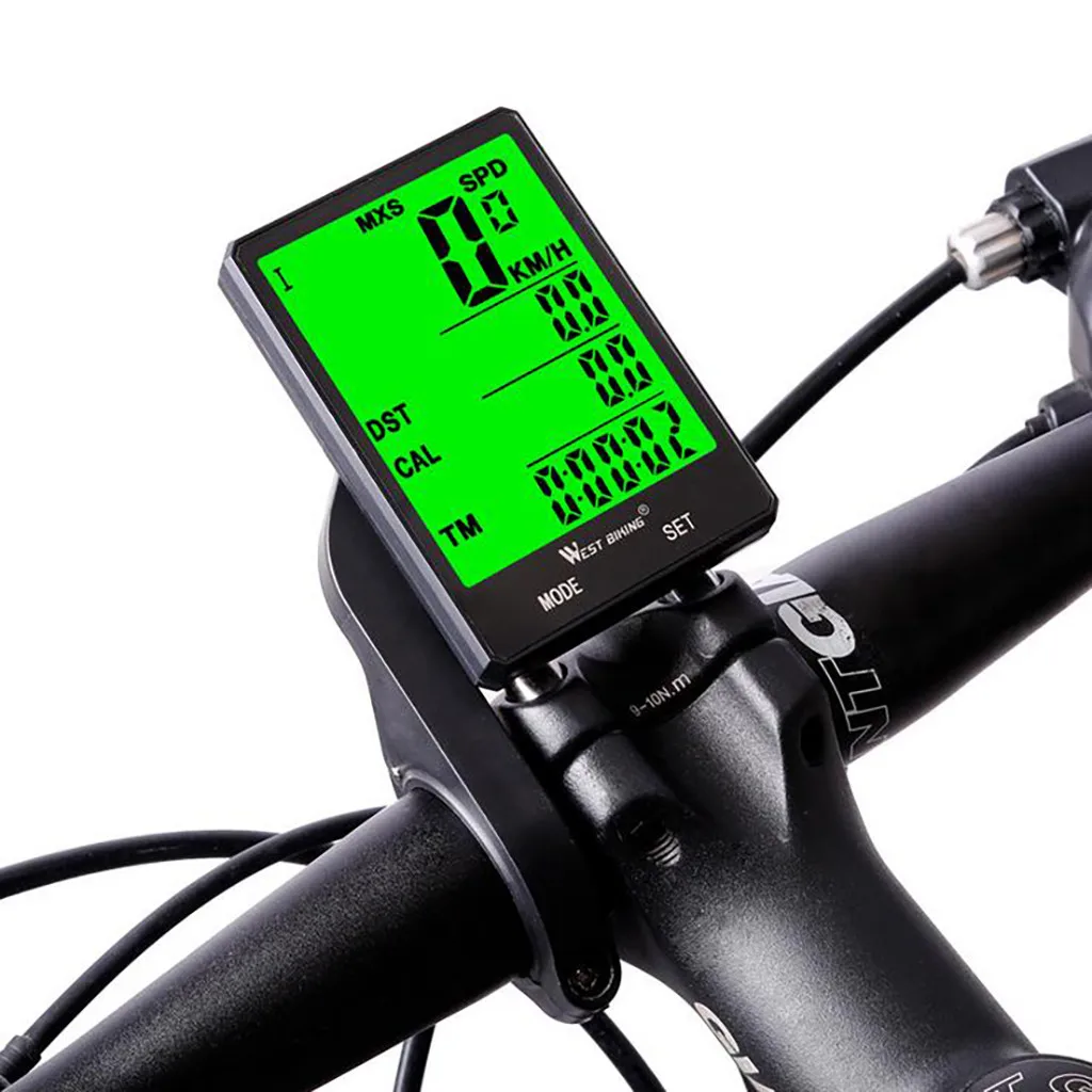 Wireless Bicycle Counter Large Screen Bike Computer Odometer With Backlight Waterproof Cyclocomputer Mtb Road Bike Speedometer
Wireless Bicycle Counter Large Screen Bike Computer Odometer With Backlight Waterproof Cyclocomputer Mtb Road Bike Speedometer