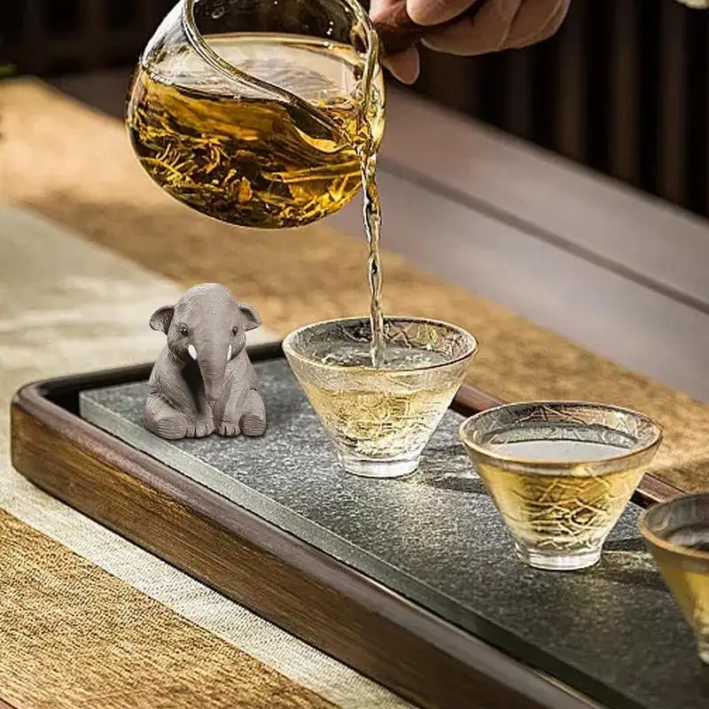 Tea Pet Elephant Chinese Tea Pet Purple Clay Elephant Tea Culture Collectibles Handmade Animal Ornament For Home Decoration
Tea Pet Elephant Chinese Tea Pet Purple Clay Elephant Tea Culture Collectibles Handmade Animal Ornament For Home Decoration
