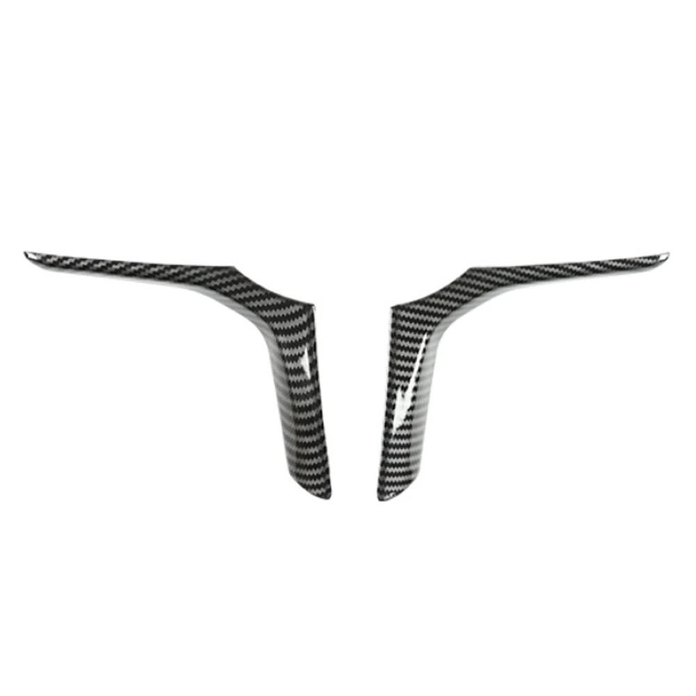 Чехол на руль из углеродного волокна для BMW- 5 серии G30 2018-2022 отделка Декоративная наклейка интерьер