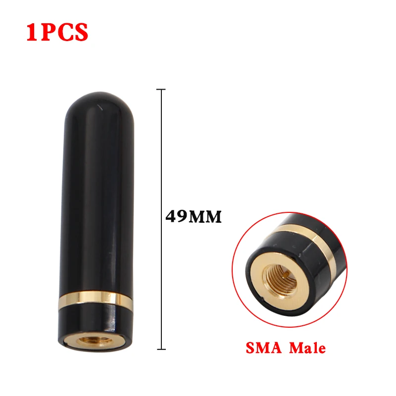 SMA-Male 805S Dual Band VHF/UHF 144/430/1200MHz For Baofeng HYT Vertex Walkie Talkie Two Way Radio Accessories Antenna
SMA-Male 805S Dual Band VHF/UHF 144/430/1200MHz For Baofeng HYT Vertex Walkie Talkie Two Way Radio Accessories Antenna
