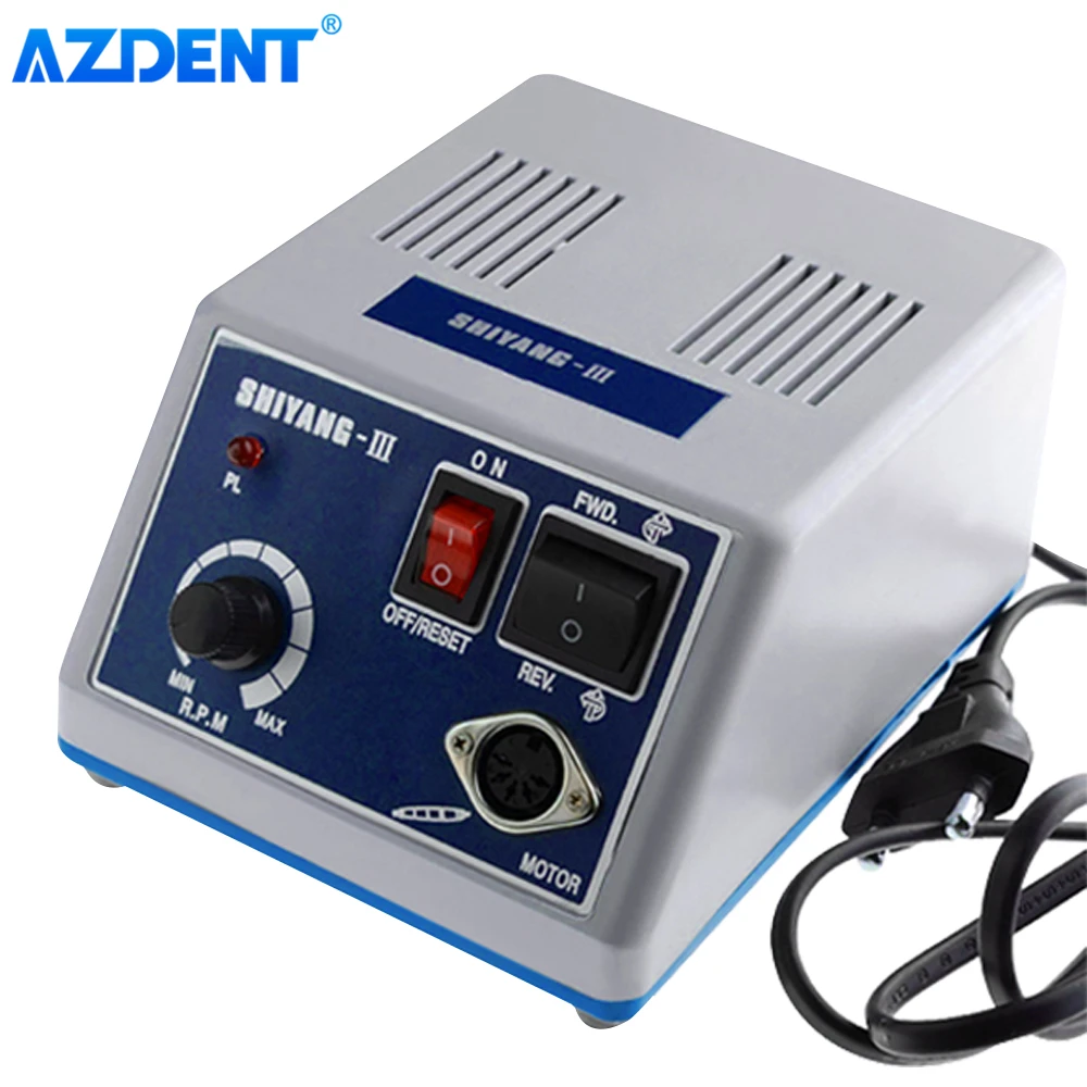 AZDENT Dental Micromotor Polisher N3 Dental Lab Electric Micro Motor Marathon Polishing Machine 35K RPM One Year Warranty
AZDENT Dental Micromotor Polisher N3 Dental Lab Electric Micro Motor Marathon Polishing Machine 35K RPM One Year Warranty