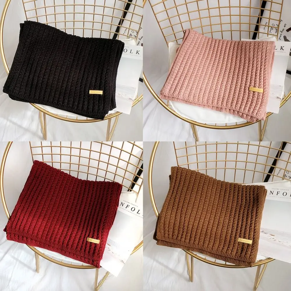 Thickened Knitted Scarf Solid Color Winter Warm Outdoor Women Scarf Wraps Vintage Long Scarves Male and Female
Thickened Knitted Scarf Solid Color Winter Warm Outdoor Women Scarf Wraps Vintage Long Scarves Male and Female