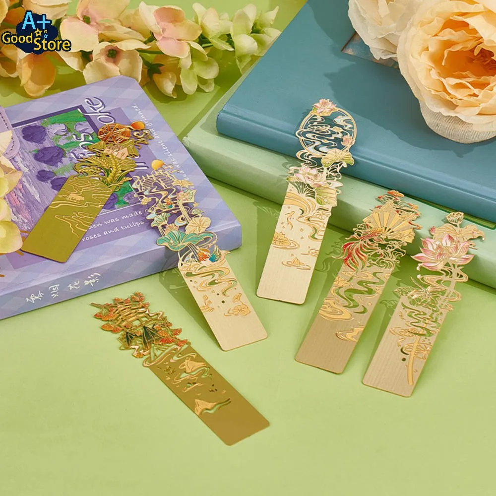 Chinese Style Retro Metal Hollow Bookmark Creative Ginkgo Sunset Book Mark Page Sign Holder Student Office Stationery Supplies
Chinese Style Retro Metal Hollow Bookmark Creative Ginkgo Sunset Book Mark Page Sign Holder Student Office Stationery Supplies