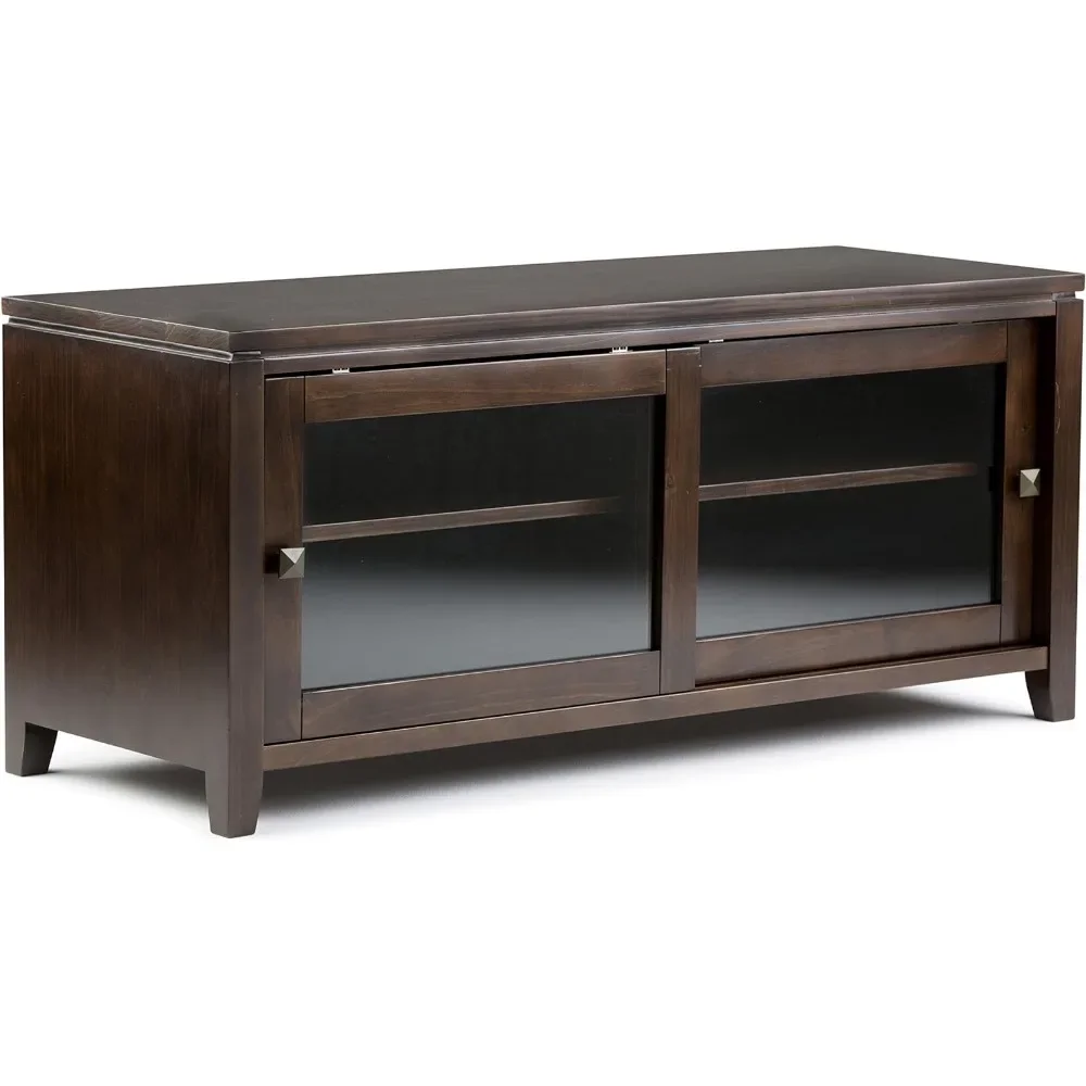 SOLID WOOD Universal TV Media Stand, 48 inch Wide, Contemporary, Living Room Entertainment Center, Storage Cabinet
SOLID WOOD Universal TV Media Stand, 48 inch Wide, Contemporary, Living Room Entertainment Center, Storage Cabinet