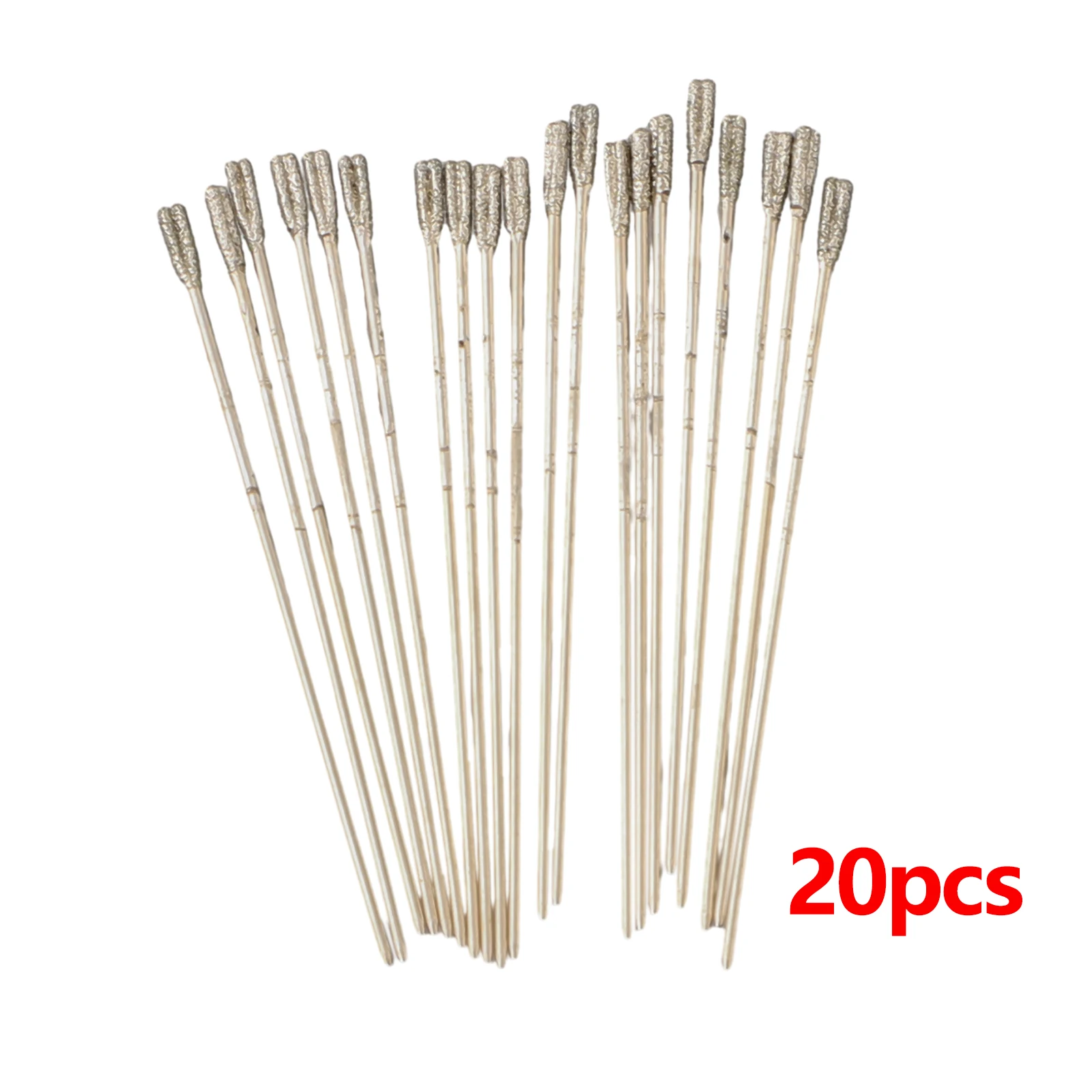 Brand New Lapidary Drill Bits Tool Glass Jade Needle Parts Power Tools Solid Bits Tools 20* 20Pcs Diamond Coated
Brand New Lapidary Drill Bits Tool Glass Jade Needle Parts Power Tools Solid Bits Tools 20* 20Pcs Diamond Coated