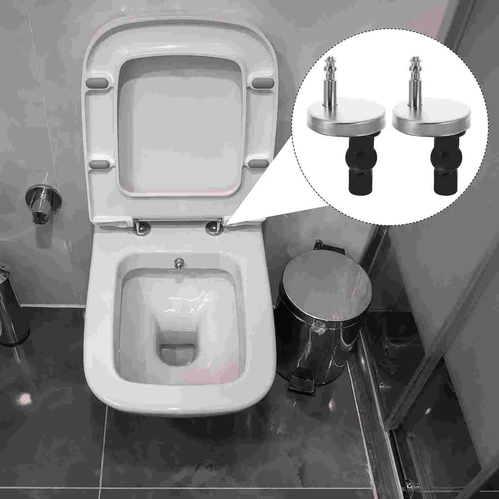 Set/2pcs Toilet Seat Fittings Toilet Seat Hinges Quick Release Fixings Hinges Toilet Cover Accessories Cover Screw Connector
Set/2pcs Toilet Seat Fittings Toilet Seat Hinges Quick Release Fixings Hinges Toilet Cover Accessories Cover Screw Connector