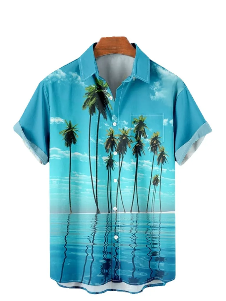 New 2023 Summer casual hot selling printed Hawaiian holiday shirt Men's seaside Harajuku oversized
New 2023 Summer casual hot selling printed Hawaiian holiday shirt Men's seaside Harajuku oversized
