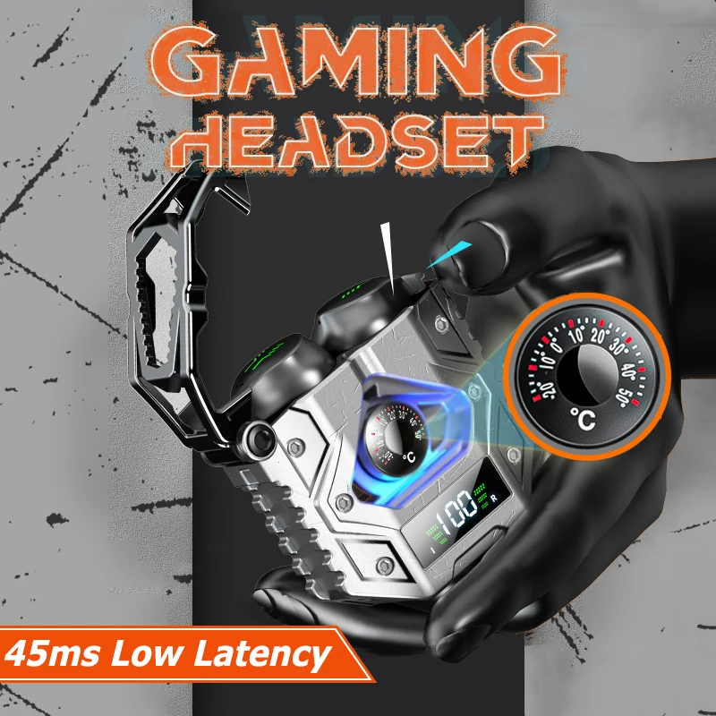 DISOUR Cool H9 TWS Wireless Headset Earphone Bluetooth 5.3 Low Latency Gaming Earphone Large Battery Capacity Earbud
DISOUR Cool H9 TWS Wireless Headset Earphone Bluetooth 5.3 Low Latency Gaming Earphone Large Battery Capacity Earbud