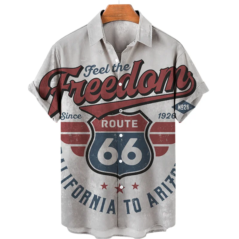 Men's Vintage Casual Social Short Sleeve Shirt Dazn Vacation Luxury Goth Travel Print Route 66 Original Fashion Design Clothing
Men's Vintage Casual Social Short Sleeve Shirt Dazn Vacation Luxury Goth Travel Print Route 66 Original Fashion Design Clothing