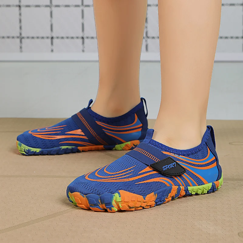 أحذية مائية صيفية قابلة للتنفس حافي القدمين للأطفال الأولاد أحذية رياضية للشاطئ ومضادة للانزلاق للأطفال في الأماكن المغلقة أحذية ركض للياقة البدنية أحذية مائية صيفية قابلة للتنفس حافي القدمين للأطفال الأولاد أحذية رياضية للشاطئ ومضادة للانزلاق للأطفال في الأماكن المغلقة أحذية ركض للياقة البدنية