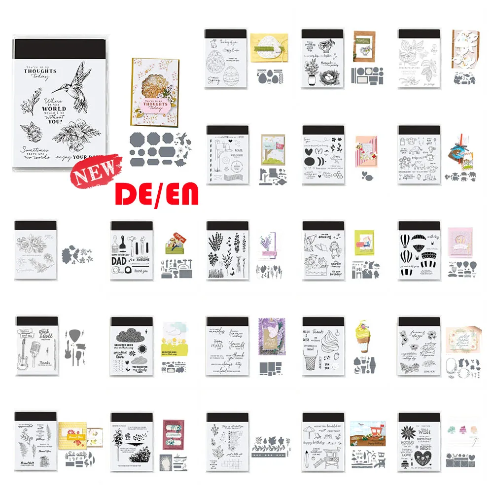 2024 Winter New Stampin Pattern Clear Stamps And Metal Cutting Dies Set For DIY Craft Making Card Scrapbook Stamps Dies UP Craft
2024 Winter New Stampin Pattern Clear Stamps And Metal Cutting Dies Set For DIY Craft Making Card Scrapbook Stamps Dies UP Craft