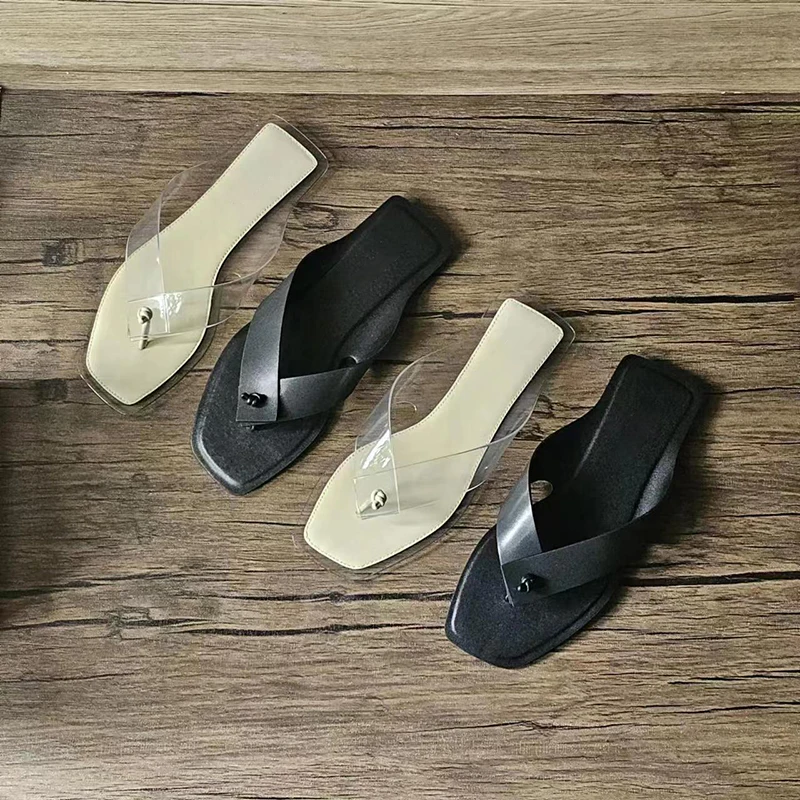 2024 Summer New Women Shoes Cowhide Flip-Flops Clip-Toe Simple And Generous Flat Sandals Outdoor Leisure Slippers
2024 Summer New Women Shoes Cowhide Flip-Flops Clip-Toe Simple And Generous Flat Sandals Outdoor Leisure Slippers