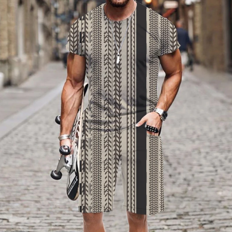 3D Printed Men's T-shirt Set Outfit Tops Funny Hip-hop Luxury Harajuku Beach Summer T-shirts Short Sleeve O Neck Sportswear
3D Printed Men's T-shirt Set Outfit Tops Funny Hip-hop Luxury Harajuku Beach Summer T-shirts Short Sleeve O Neck Sportswear