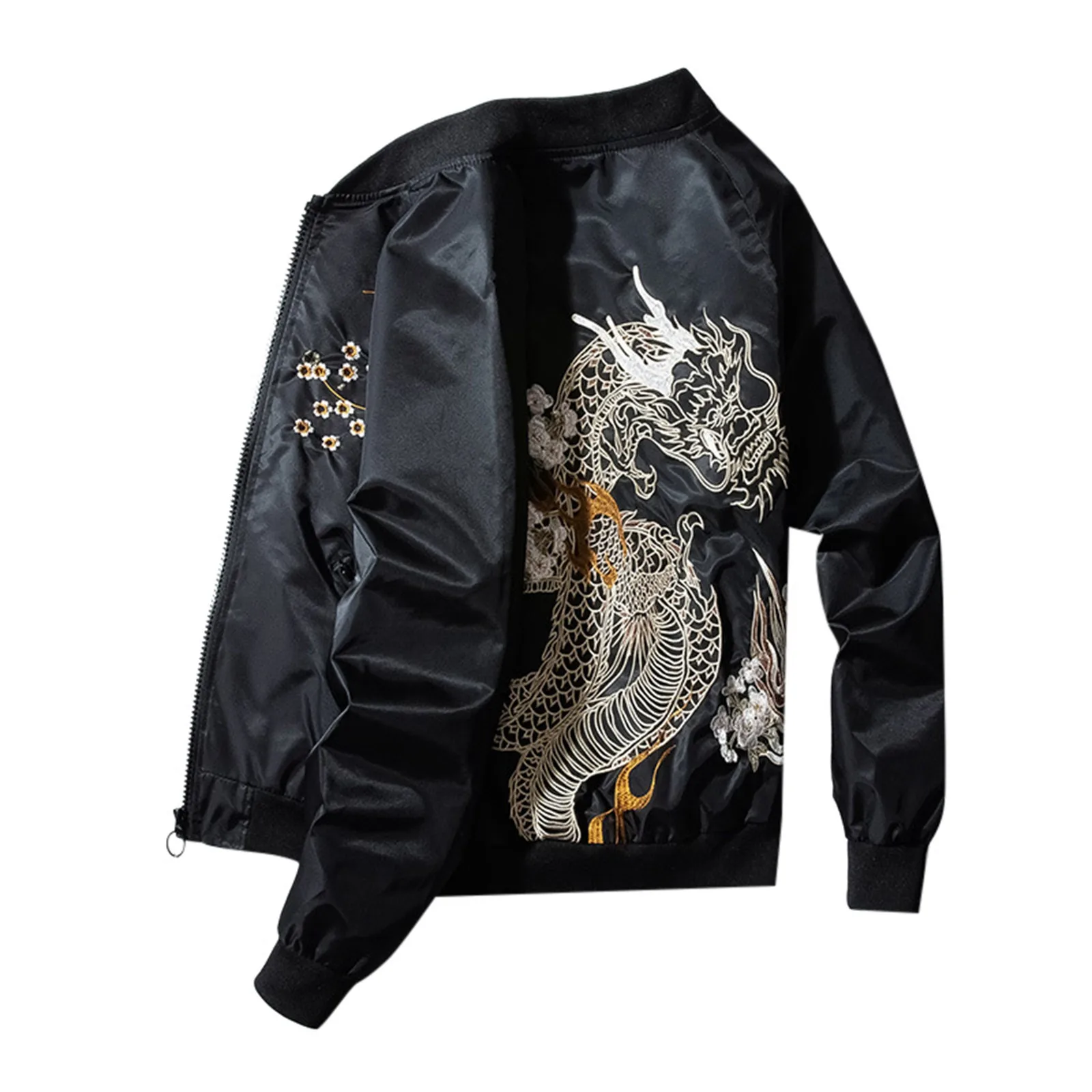 Chinese Dragon Embroidery Outerwear Retro Traditional Jacket Coat Leisure Japanese Style Baggy Streetwear Jogging Sudaderas
Chinese Dragon Embroidery Outerwear Retro Traditional Jacket Coat Leisure Japanese Style Baggy Streetwear Jogging Sudaderas