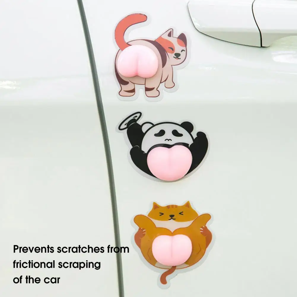 3Pcs Stylish Wear-resistant Bumper Protectors Strong Stickiness 3D Car Anti Chafing Protectors Good Collision Resistance
3Pcs Stylish Wear-resistant Bumper Protectors Strong Stickiness 3D Car Anti Chafing Protectors Good Collision Resistance