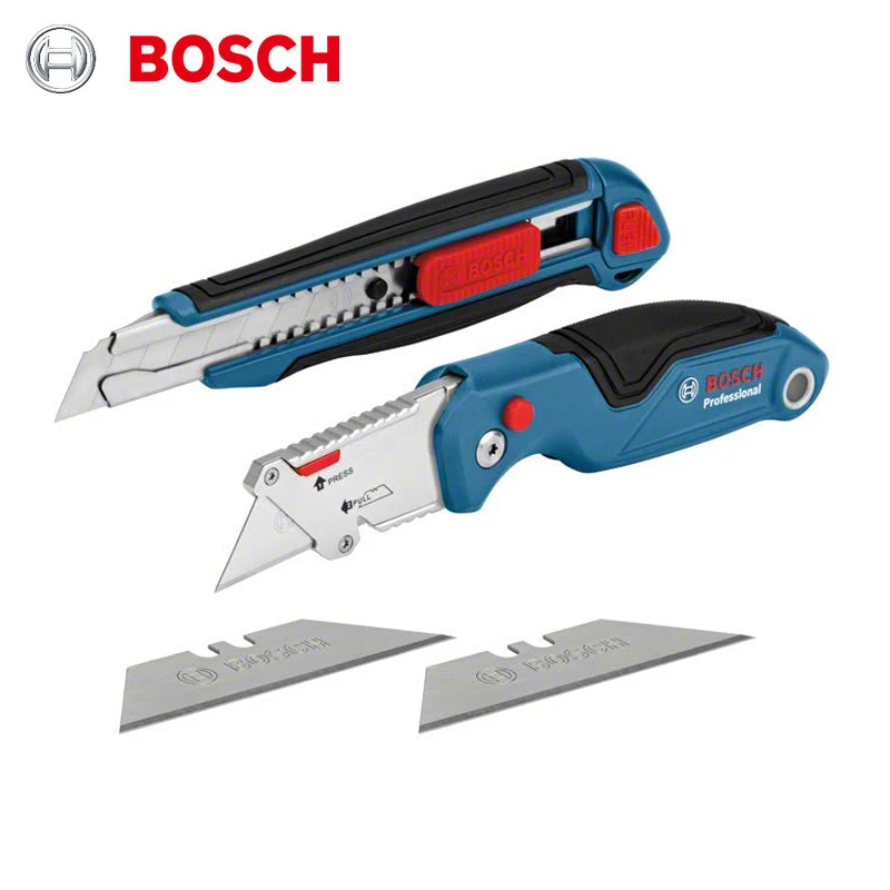 Bosch Professional 1600A016BM 2-Part Knife Set (with Folding Knife and Cutter, in Blister Packaging)
Bosch Professional 1600A016BM 2-Part Knife Set (with Folding Knife and Cutter, in Blister Packaging)