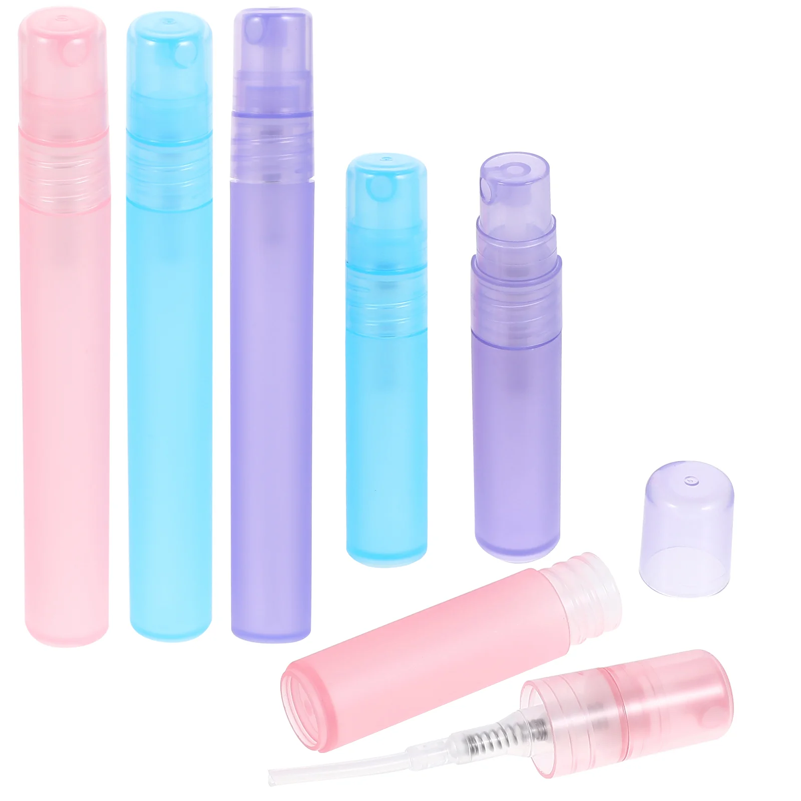 6 Pcs Disinfectant Water Perfume Pen Spray Bottle Small Sprayer for Hair Empty Bottles Travel Nail Portable
6 Pcs Disinfectant Water Perfume Pen Spray Bottle Small Sprayer for Hair Empty Bottles Travel Nail Portable
