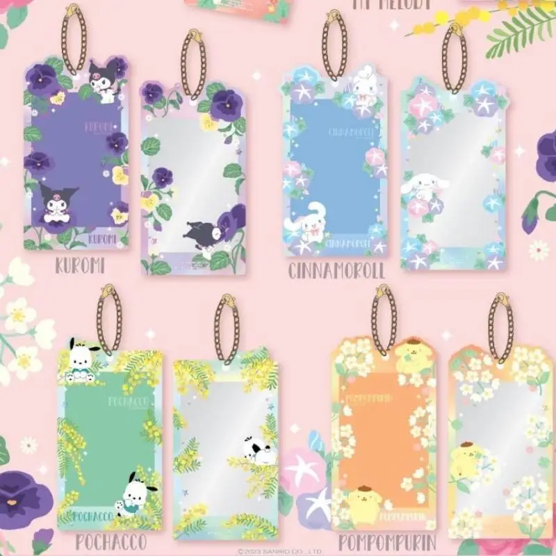 New Sanrio Flower Series Card Cover Kawaii Hello Kitty Pochacco Kuromi Cinnamoroll Melody Idol Star Photo Card Case Pendant
New Sanrio Flower Series Card Cover Kawaii Hello Kitty Pochacco Kuromi Cinnamoroll Melody Idol Star Photo Card Case Pendant