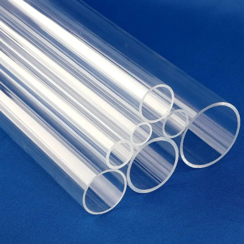 

1Pc 50cm Long O.D 16~110mm Transparent Acrylic Pipe PMMA Organic Glass Tube Aquarium Accessoires Pipe Fittings Acrylic Tube