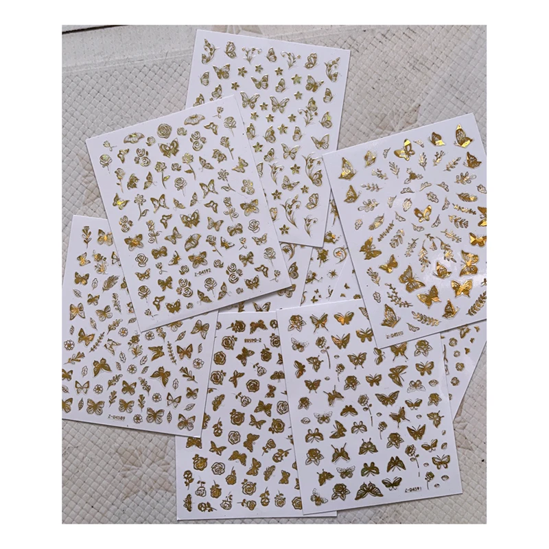 1PCS /Set Cute Butterfly Pattern Decal 3D Holographic Nail Stickers Kit For Nails Sliders Decorations Manicure Art Design
1PCS /Set Cute Butterfly Pattern Decal 3D Holographic Nail Stickers Kit For Nails Sliders Decorations Manicure Art Design