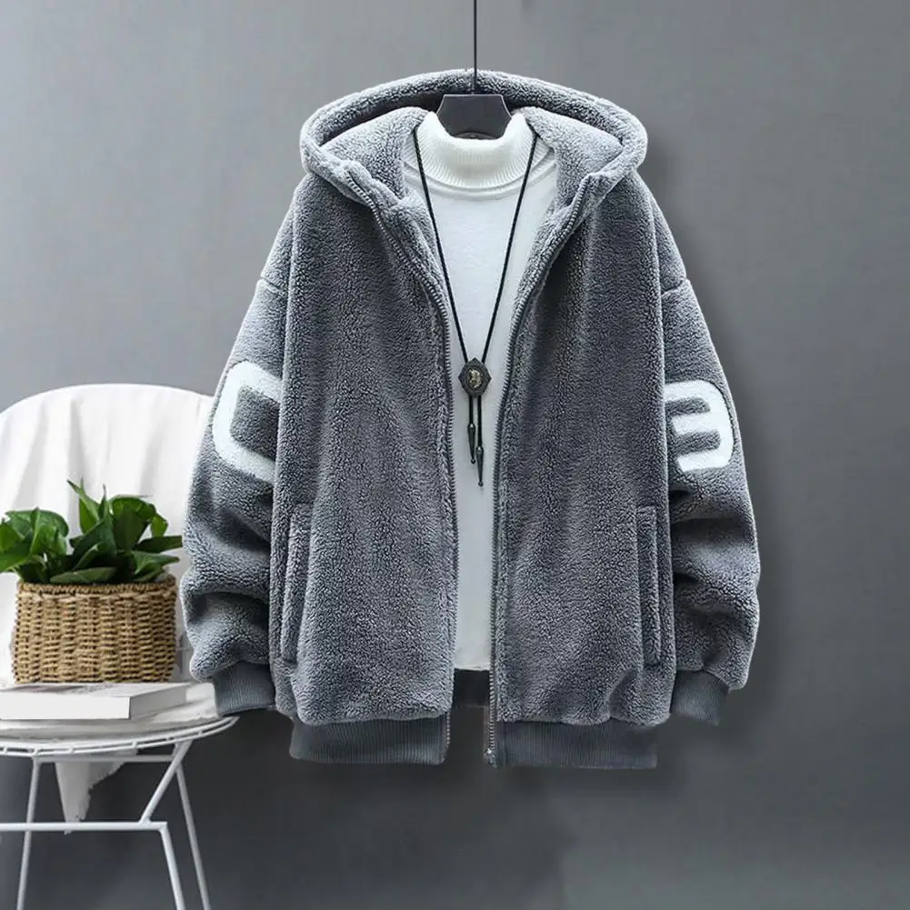 Full Zipper Closure Jacket Streetwear Men's Hooded Jackets with Zipper Closure Pockets for Autumn Winter Casual for Autumn
Full Zipper Closure Jacket Streetwear Men's Hooded Jackets with Zipper Closure Pockets for Autumn Winter Casual for Autumn
