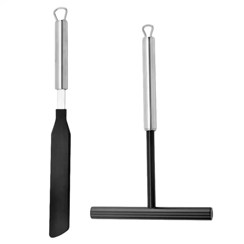 Crepes Spreader Set Pancake Crepe Tools Reusable Crepe Spreader Stick & Spatula Turner For Bakery Kitchen Pancake Stand
Crepes Spreader Set Pancake Crepe Tools Reusable Crepe Spreader Stick & Spatula Turner For Bakery Kitchen Pancake Stand