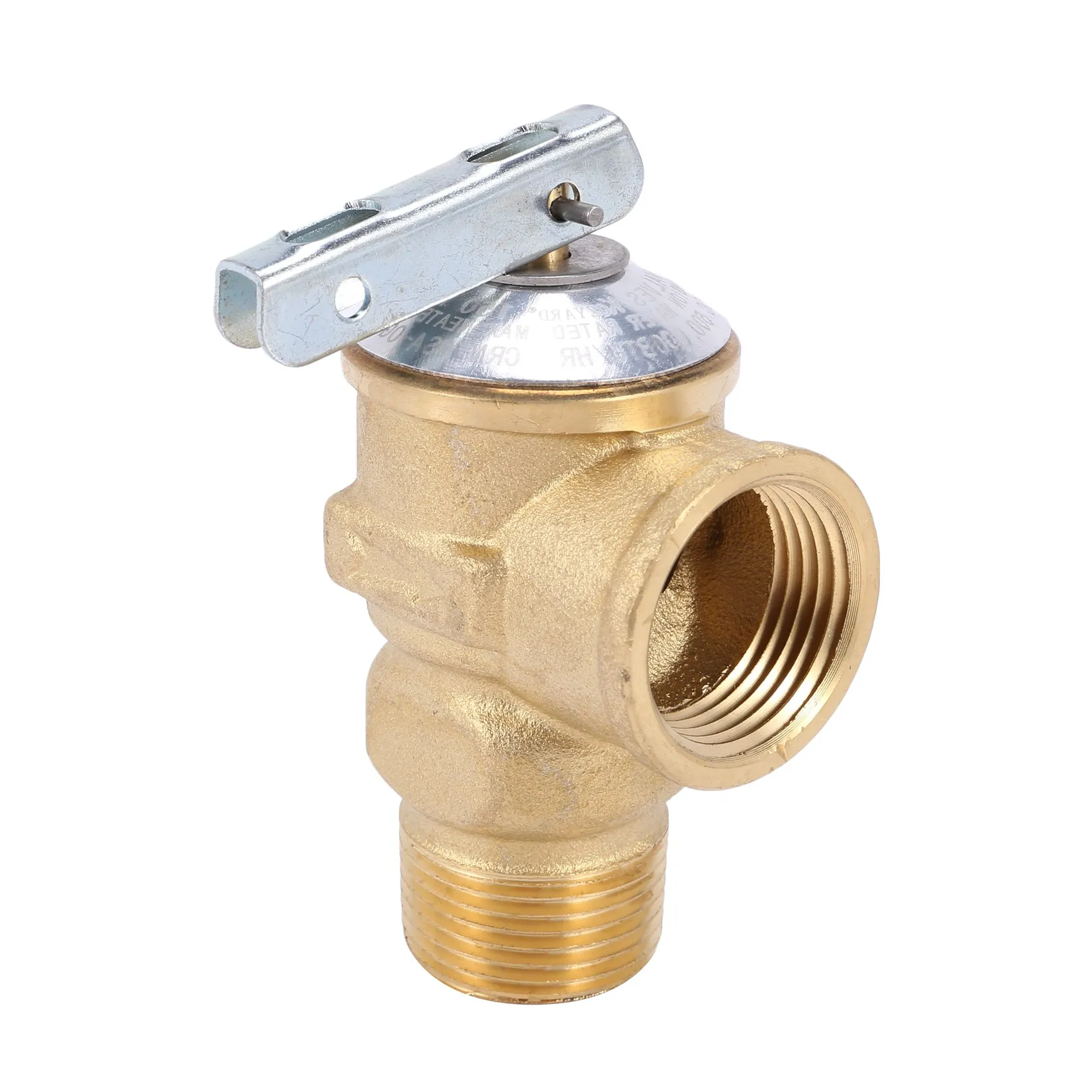 3/4 inch NPT Lead-Free Water Heater Safety Valve 150 Psi Brass Pressure Relief Valve
3/4 inch NPT Lead-Free Water Heater Safety Valve 150 Psi Brass Pressure Relief Valve