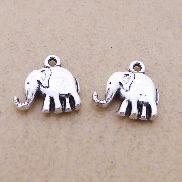 20pcs/Lot 13*14mm Antique Silver Small Elephant Pendants For DIY Necklace Bracelet Jewelry Making Accessorie
20pcs/Lot 13*14mm Antique Silver Small Elephant Pendants For DIY Necklace Bracelet Jewelry Making Accessorie
