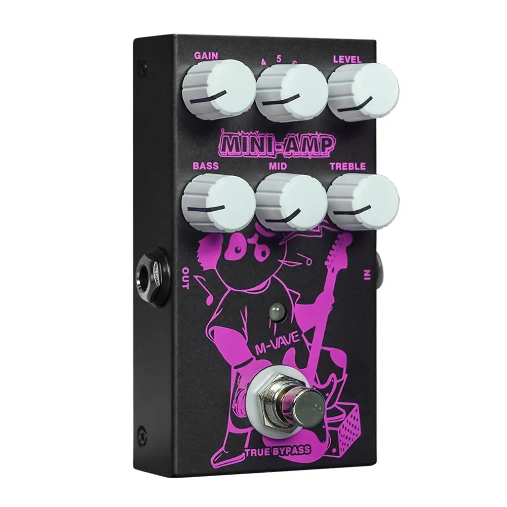 Педаль для электрогитары MINI-AMP, одноблочный мини-эффектор, аналоговый звуковой регулятор, педали для гитары с True Bypass
Педаль для электрогитары MINI-AMP, одноблочный мини-эффектор, аналоговый звуковой регулятор, педали для гитары с True Bypass