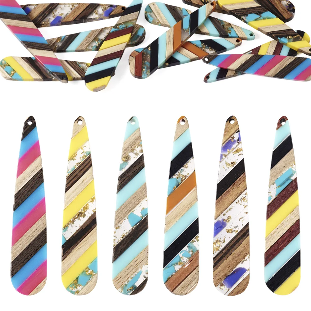 12pcs/Box Vintage Teardrop Resin & Walnut Wood Big Pendants for Women Dangle Earring Necklace Making Findings Party Gifts Crafts
12pcs/Box Vintage Teardrop Resin & Walnut Wood Big Pendants for Women Dangle Earring Necklace Making Findings Party Gifts Crafts