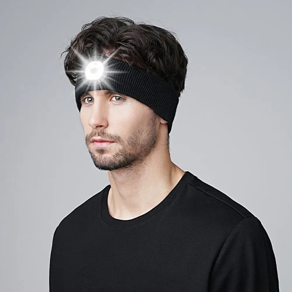 Lint-free Practical Stretchy LED Flashlight Fitness Headband Headwear Sweat Headband Non-Slip for Outdoor
Lint-free Practical Stretchy LED Flashlight Fitness Headband Headwear Sweat Headband Non-Slip for Outdoor